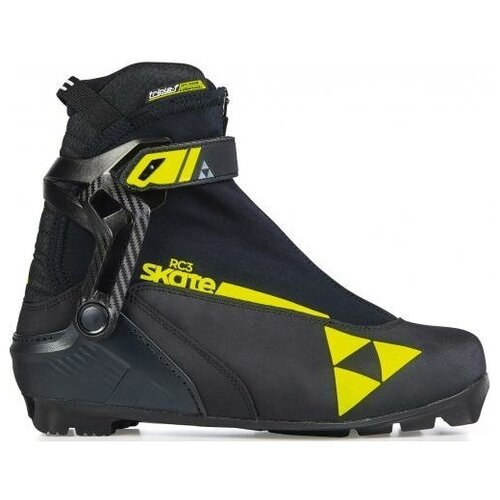 Лыжные ботинки Fischer RC3 Skate S15621 NNN (черный/салатовый) 2021-2022 39 EU