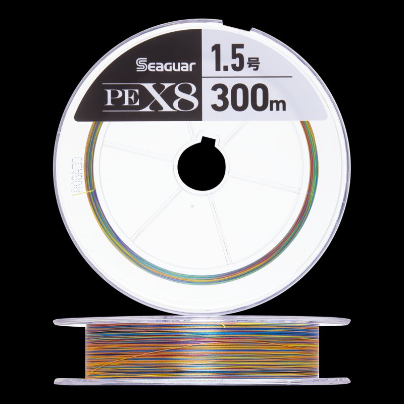 Шнур плетеный Seaguar PE X8 #1,5 0,205мм 300м (multicolor)