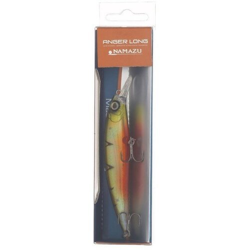 Воблер Namazu Anger Long, 9.7 см, 13.5 г, минноу, плавающий (0.5-1.5 м), цвет 17