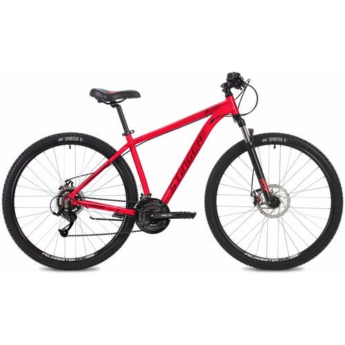 Велосипед Stinger 27.5 ELEMENT EVO SE красный, алюминий, размер 20