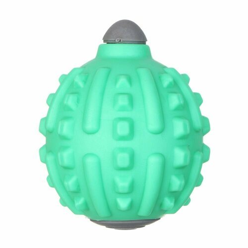 Мяч для миофасциального массажа, d5.5 см, термопластичная резина, зеленый