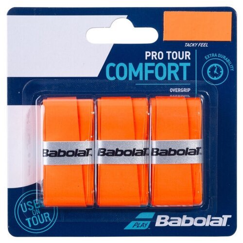 BABOLAT / Овергрип Babolat Pro Tour x3 (Оранжевый)