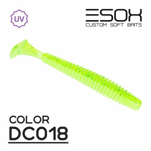 Мягкие приманки Esox SWINKY 3.4' (84мм) # DC018 (6шт)