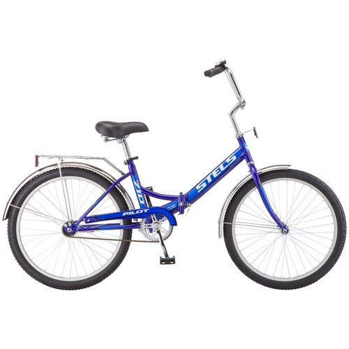 Городской велосипед STELS Pilot 710 24 Z010 (2018) синий 16' (требует финальной сборки)