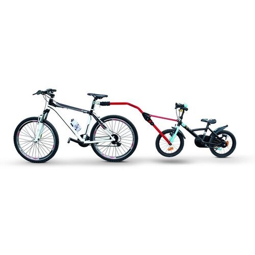 Прицепное устройство PERUZZO Trail Angel детского велосипеда к взрослому (красное)