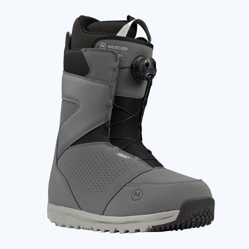 Сноубордические ботинки NIDECKER Cascade - 9 - (27 см) - Серый