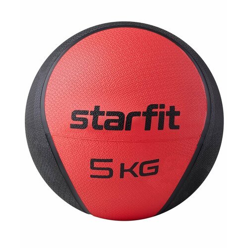 Медбол высокой плотности STARFIT GB-702 5 кг, красный