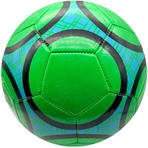 Футбольный мяч детский (зеленый, размер 5)
