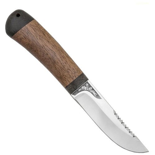 Нож Робинзон-2 АИР Златоуст, сталь 95Х18, рукоять орех
