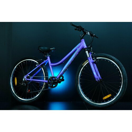 Велосипед Lorak Glory 4 Матовый Фиолетовый/Голубой 17р.
