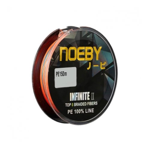 Noeby, Шнур Infinite II 8 Braid 5Color, 150м, 1.0, 0.181мм, 16lb