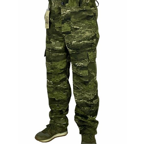 Камуфляжные брюки V1, плотный материал , 4 кармана / брюки рабочие / тактические брюки / рыболовные брюки / камуфляж