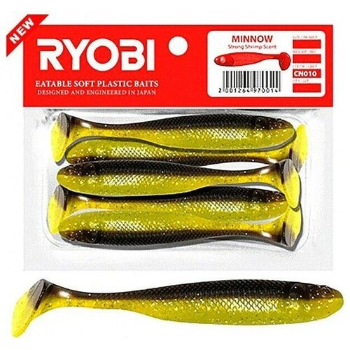 Риппер Ryobi MINNOW 93mm, цвет CN010 frog eggs, 5шт