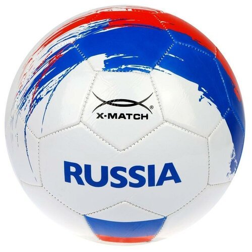 X-Match. Мяч футбольный 'Россия' 1 слой PVC арт.56451