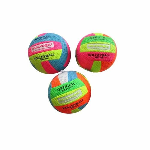 Мяч волейбольный диаметр 20 см, 5 размер, окружность 65 см, цвет в ассортименте, приходит в сдутом виде, ПВХ, Е2608