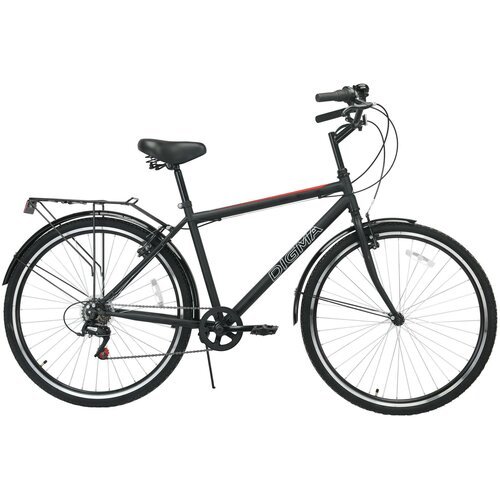 Велосипед городской Digma Prosperity черный (prosperity-28-st-r-bk)