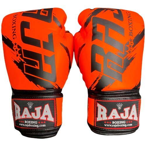 Перчатки для бокса Raja model 3 orange 10 унций