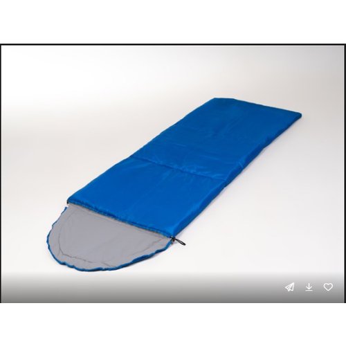 Спальный мешок 'Аляска'/ 'ALASKA' BalMax econom до-10 °C, синий