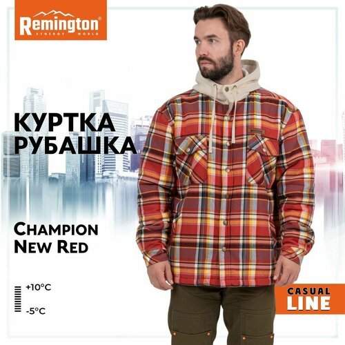 Куртка-рубашка Remington Champion New Red, р. 2XL UM1202-563