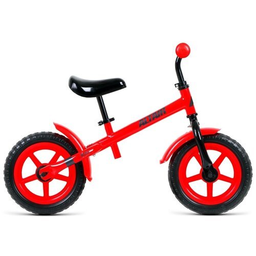 Детский велосипед Altair Mini 12, год 2021, цвет Красный-Черный