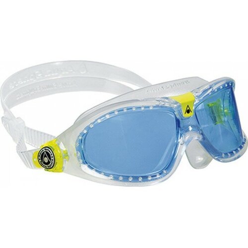 Очки для плавания Seal Kid 2 голубые линзы/прозрачный/лайм