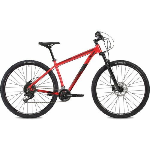 Велосипед STINGER 27.5' GRAPHITE COMP красный, алюминий, размер 18'