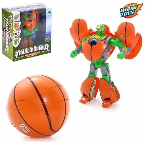Woow toys Робот-трансформер Мяч баскетбольный