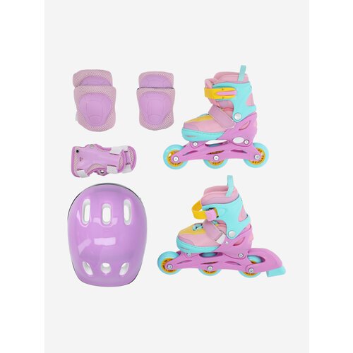 Набор детский: роликовые коньки, шлем Street Runner Фиолетовый; RUS: 26-29, Ориг: 28-31