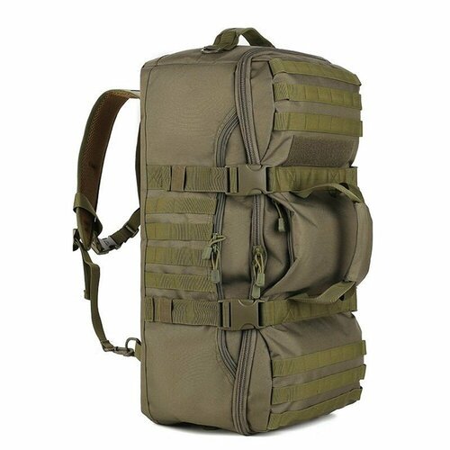 Мужской рюкзак тактический камуфляжный охотничий для рыбалки, милитари, туристический, 57 литров, страйкбол1