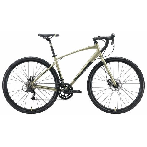 Шоссейный велосипед Stark Gravel 700.1 D (2024) 20' Зелено-серый (175-185 см)