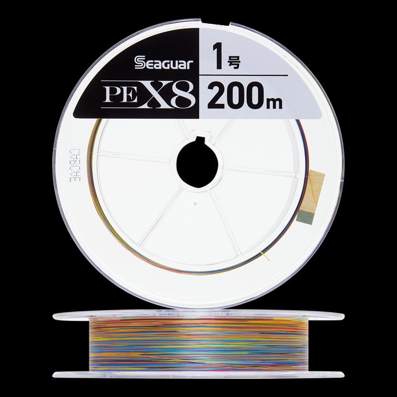 Шнур плетеный Seaguar PE X8 #1,0 0,165мм 200м (multicolor)