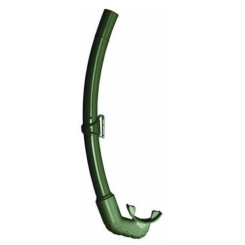 Трубка для плавания MARES ELEMENT мягкая цв. зеленый, заг. зеленый