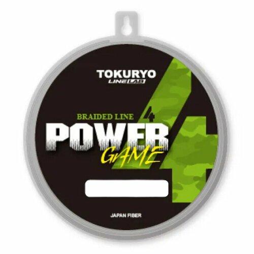 Шнур Tokuryo POWER GAME X4 150м Light Green # 3.0 (0.296мм) 29.9Lb