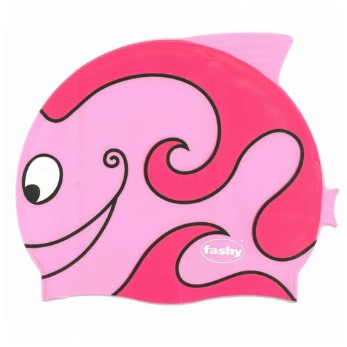 Шапочка для плавания детская FASHY Childrens Silicone Cap, 3048-00-43, силикон, розовый
