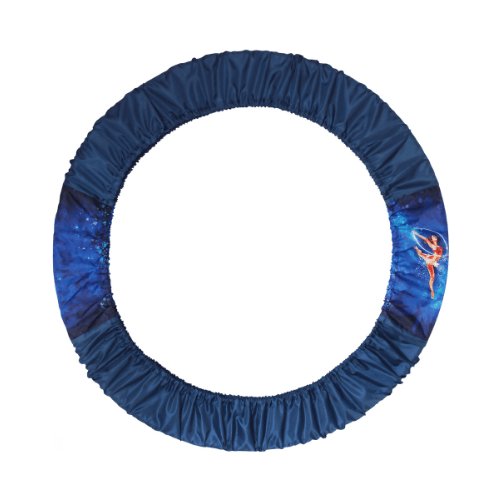 Чехол для гимнастического обруча, сине-голубой (Размер: S ( до 75 см))