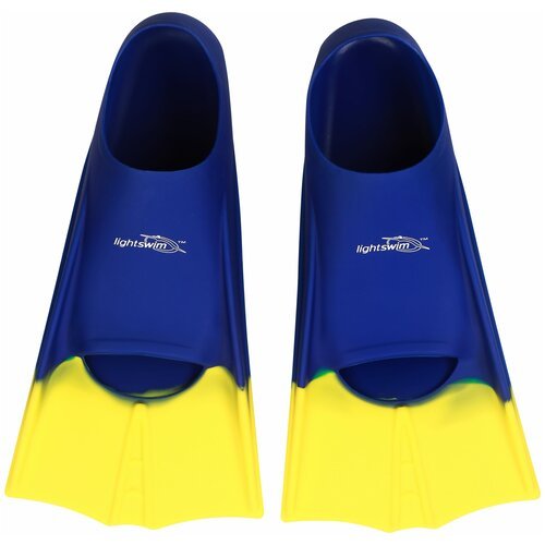 Ласты для плавания детские Training fins Light Swim LSF11 (CH) Синий/Желтый, р. 25-29