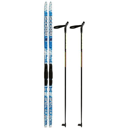 Бренд ЦСТ Комплект лыжный бренд ЦСТ Step, 180/140 (+/-5 см), крепление SNS, цвет микс