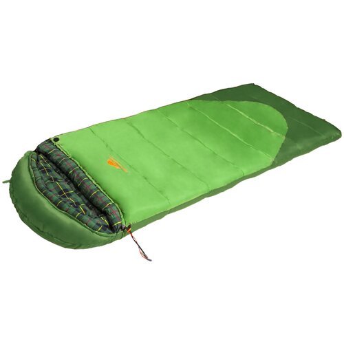 Спальный мешок Alexika Siberia Compact Plus, зеленый, молния с левой стороны
