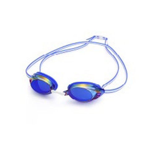 Очки для плавания Atemi, зерк, силикон (голубой), M200m