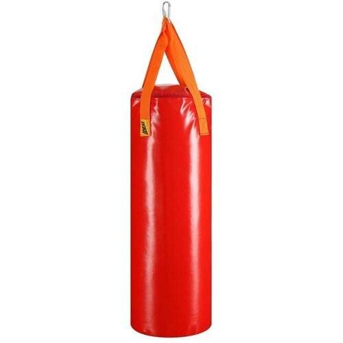 Боксёрский мешок, вес 15 кг, на ленте ременной, цвет красный