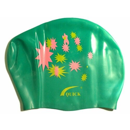 Шапочка для плавания QUICK : KW-Ц (Зелёный)