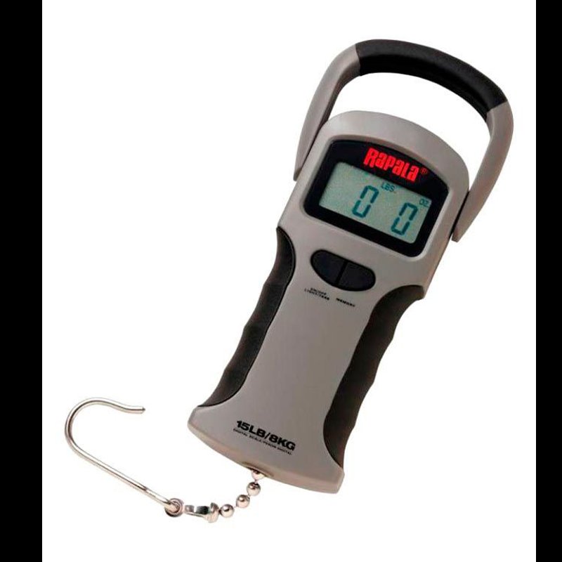 Весы цифровые Rapala ProGuide Digital Scale RGSDS-15 с памятью, до 8 кг