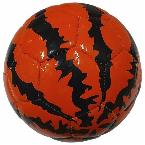Мяч футбольный №2, 'Арбуз', оранжевый