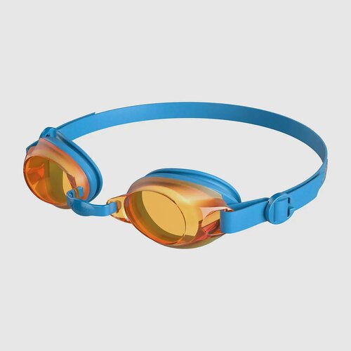 Speedo Очки для плавания Speedo Jet V2 детские янтарные, голубой/оранжевый