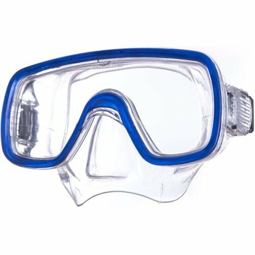 Маска Salvas Domino Sr Mask, для плавания арт. CA150C1TBSTH, закален. стекло, Silflex, размер: Senior, синий