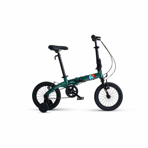 Детский велосипед Maxiscoo S007 Стандарт 14, год 2024, цвет Зеленый