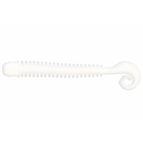 Мягкая приманка LureMax CHEEKY WORM 4'/10см, LSCW4-020 Glow White (10 шт.)