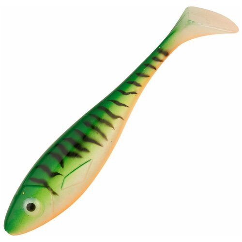 Силиконовая приманка для рыбалки Gator Gum 22см #Inferno, виброхвост на щуку, окуня, судака