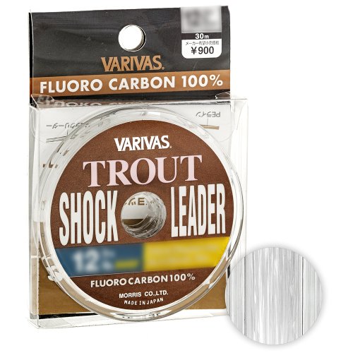 Флюорокарбон Varivas Trout Shock Leader Fluoro 30м. 0.117мм. CLEAR