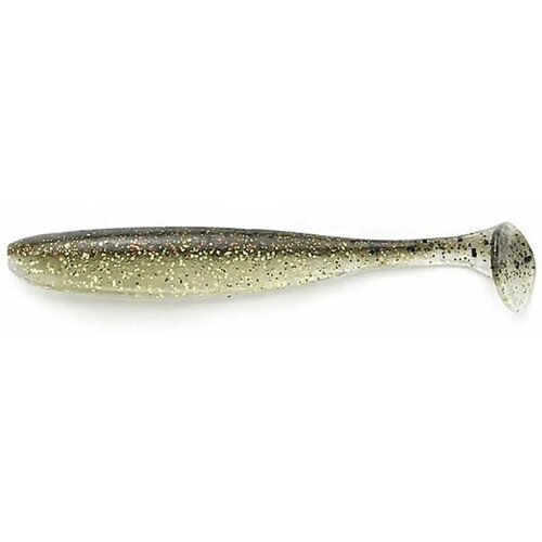 Мягкая приманка для рыбалки Keitech EASY SHINER 3.0' #417T Gold flash minnow (10 шт) / На щуку / Ловля судака